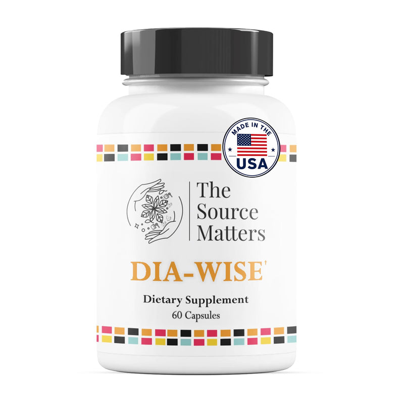 Dia-Wise Metabolic Health Supplement | Alpha Lipoic Acid, Cinnulin Capsules, Biotin, Chromium, Vanadyl Sulfate, Vitamin B for AMPK Activation (60 Count)