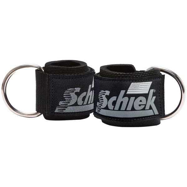 Schiek Sports Model 1700 Neoprene Ankle Straps Blackout