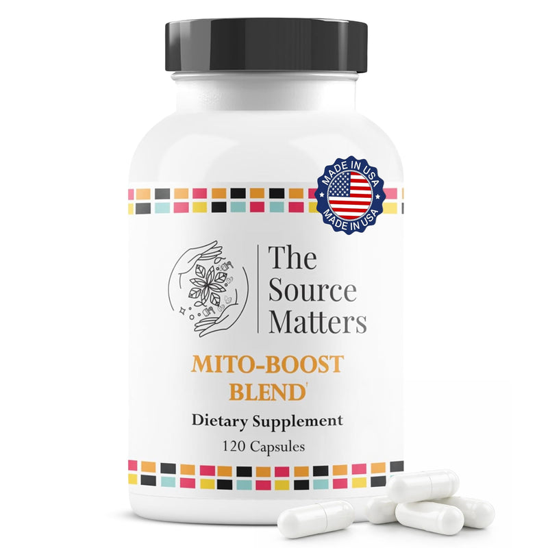 Mito-Boost Blend | Cellular Energy Support Supplement with NAC, Resveratrol, Alpha Lipoic Acid & Antioxidants | Immune & Metabolic Support, 120 Capsules 120 Count (Pack of 1)