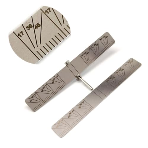1 Set Dental Positioning Angle Ruler Gauge with Angle 17°/30°/45° Dental Implant Locating Guide Surgical Planting Locator