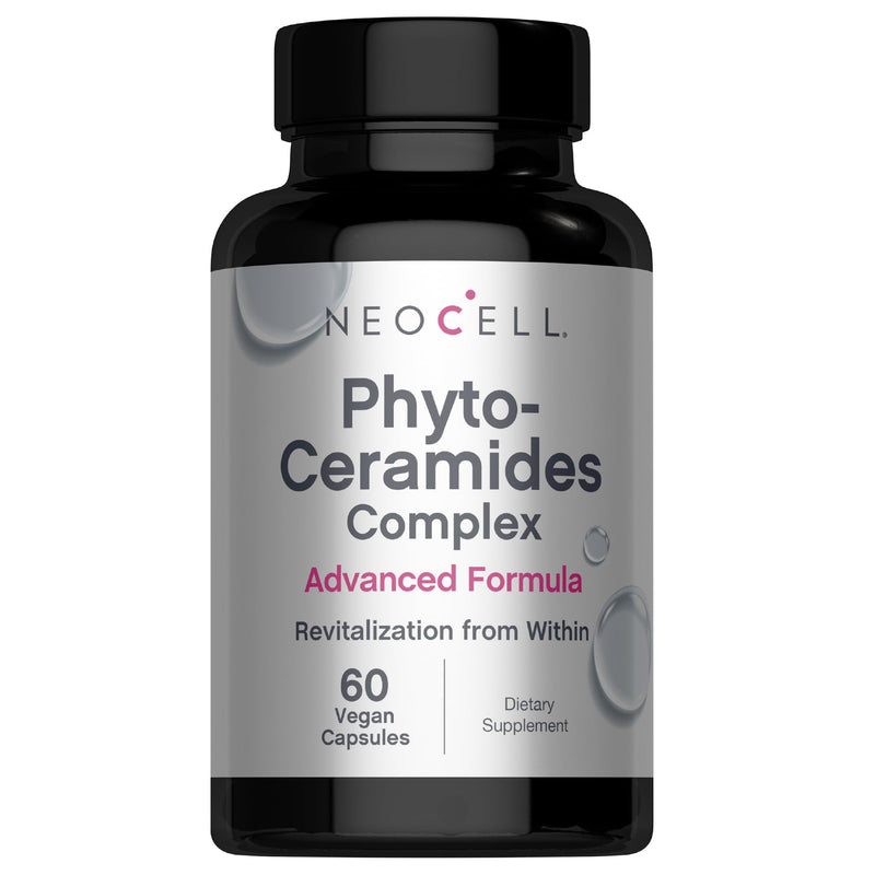NeoCell Phytoceramide Complex Supplement | 60 Capsules | Advanced Formula | Vegan Plant Derived Ceramides