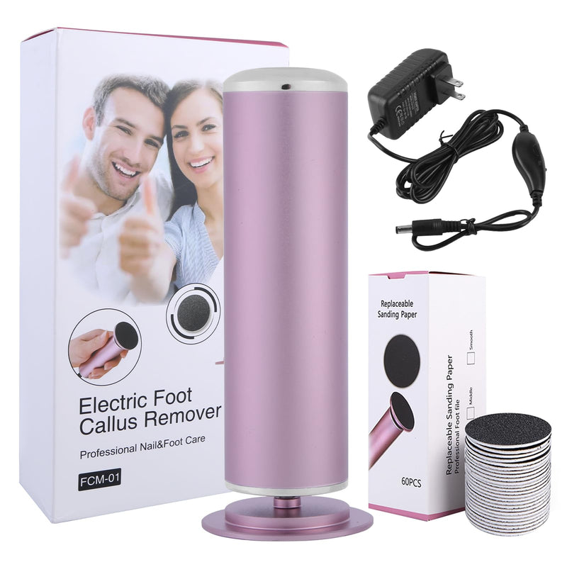 Electric Foot Callus Remover – Foot Callus Remover for Feet with 60 Sandpaper Discs, Adjustable Speed Pedicure Tools for Dead Skin, Professional Electric Feet Callus Remover for Home Use - BeesActive Australia
