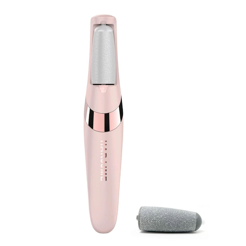 Electric Foot Callus Remover, Pedicure Grinder, Sander & Filer Tools for Effective Feet Scrubber (Removedor De Callos En Los Pies) (Pink-Grey) Pink-grey - BeesActive Australia