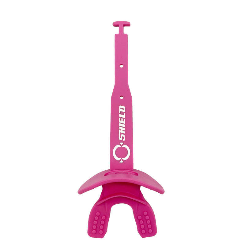 O Shield Mouthguard Airtight with Strap and Vortex Design, Generating Enough Airflow, Professional Stylish Ergonomic Fashion, Pink - BeesActive Australia