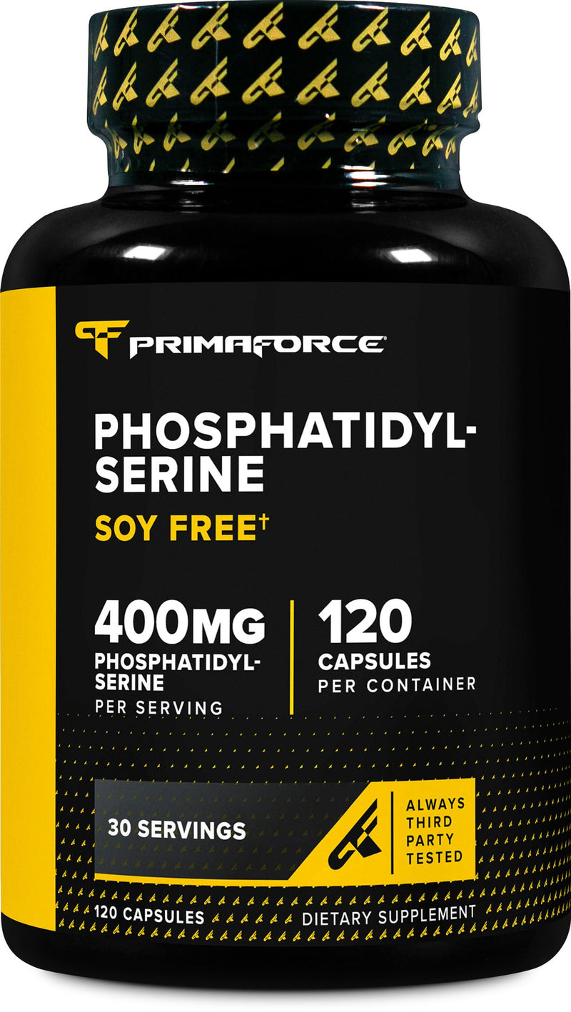 Primaforce Phosphatidyl Serine (400mg), 120 Capsules, 30 Servings