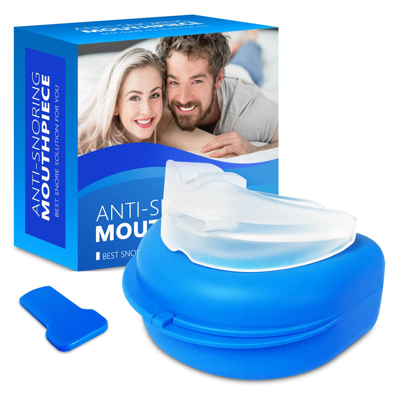 Anti-Snore Device, Anti-Snoring Mouth Guard, Snoring Solution Mouthpiece for Men and Women-J05 Clear L