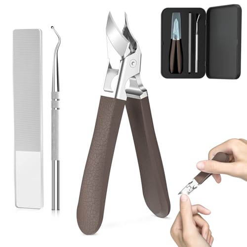 Eagle Beak Slanted Nail Clippers for Thick & Ingrown Toenails