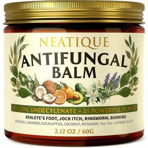 10% Zinc Undecylenate Balm, Foot Care Cream, 2.12 oz