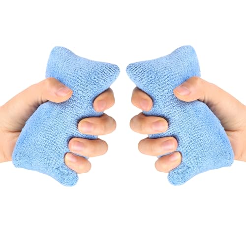 Palm Protector for Hand Contracture,Palm Grip Finger Contracture Cushion with Elastic Band for Stroke Hand, Parkinson Dementia,Arthritis, Skin Breakdown
