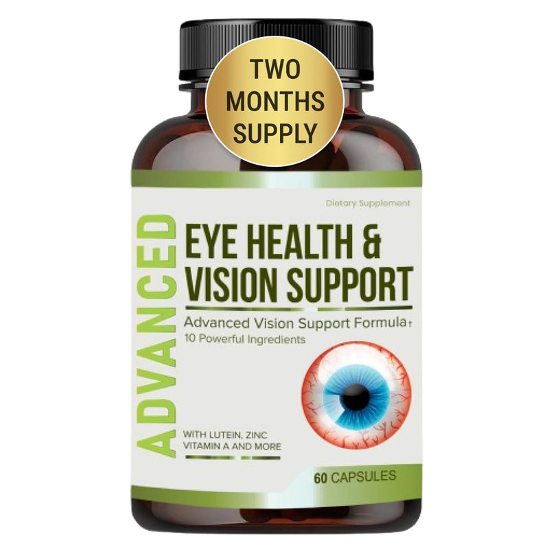 NutraPro Vision Support - Best Eye Vitamins for Blurry Vision.Eye Supplements for Adults with Lutein for Macular Health, Eye Strain, and Fatigue.with Zinc and Vitamin A to Support Sharp Vision.