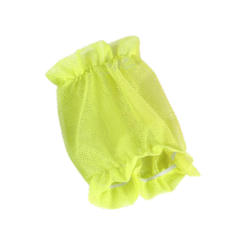 Generic Dogs Ear Cover Dog Snood Mesh Wrap Cap Sturdy Breathable Noise Protection Pet Headgear Gifts Professional Ear Wrap Ear Muff, L Yellow