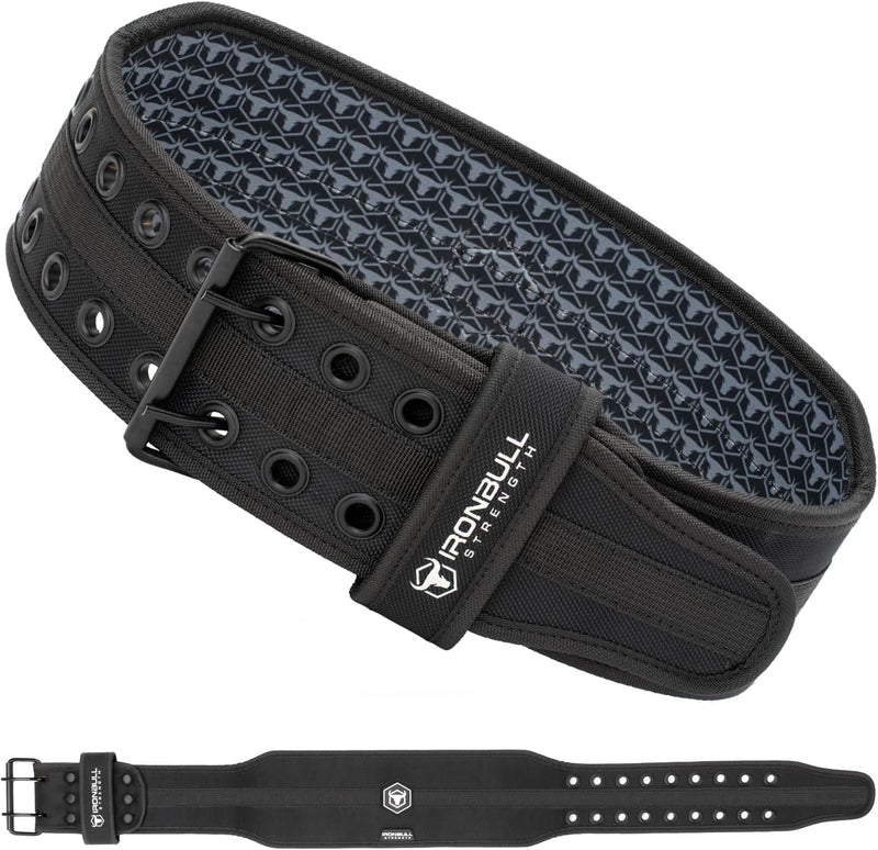 Hybrid Weight Lifting Belt – Heavy Duty Prong Support, Neoprene Interior, Tapered Powerlifting Design – Back Support for Squats, Deadlifts, & Strength Training – Stylish & Rigid Gym Belt for Men & Women Large - BeesActive Australia