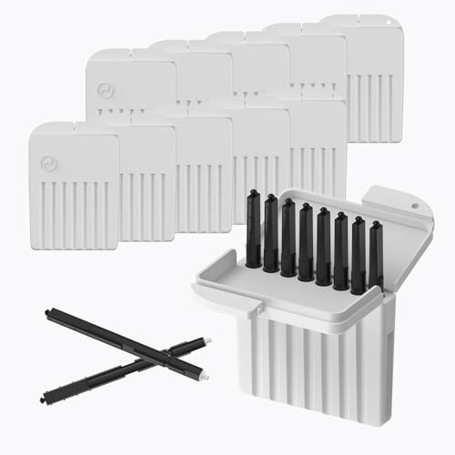 (80 Pcs) Phonak Cerumen Stop Wax Guards Filters for Hearing Aids Resound 10 packs Cerumen Stop Milky