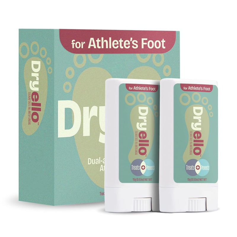 Athlete‚Äôs Foot Treatment Sticks - Easy Glide-On Foot Fungus Treatment, No Mess Application - Tolnaftate 1% Athletes Foot Spray Alternative - 2 Sticks is 1 Full Treatment - BeesActive Australia