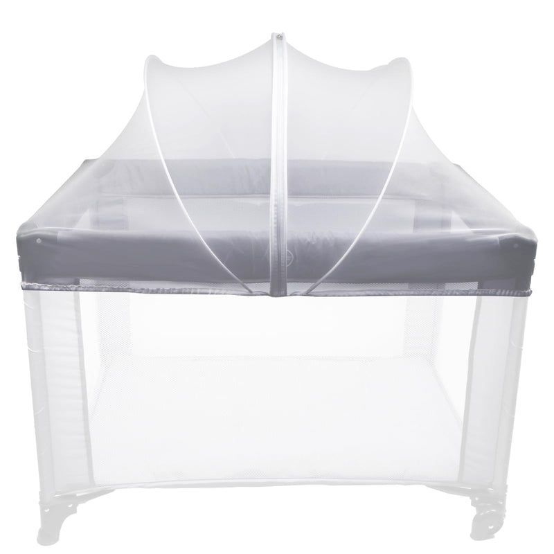 Mosquito Net Cover for Pack N Play, Netting Cover with 2-Way Zipper, Keep Cats Out, for Baby Playpen, Portable Playard, White - BeesActive Australia