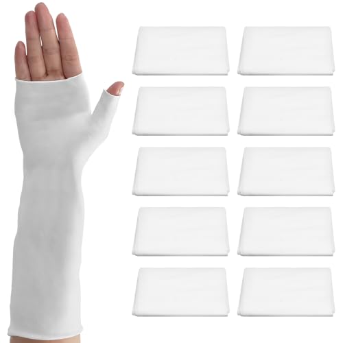 lefeke Hand Socks for Splint – Soft and Breathable, Hand and Wrist Brace Liner, Thumb Splint Cover, Arm Sleeve for Skin Protection & Comfort, Washable & Reusable Fits Most 10