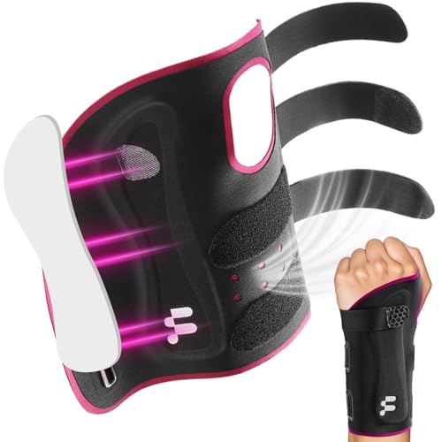 Wrist Brace with Soft Thumb Opening+ Ultra Thin Wrist Brace Yoga Fabric with S-Splints