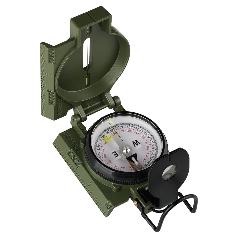 Compass Hiking Survival, Wilderness Survival Compass for Kids- Magnetic Gear Set Navigation Map- Backpacking Camping Hunting Survival Green-2G - BeesActive Australia