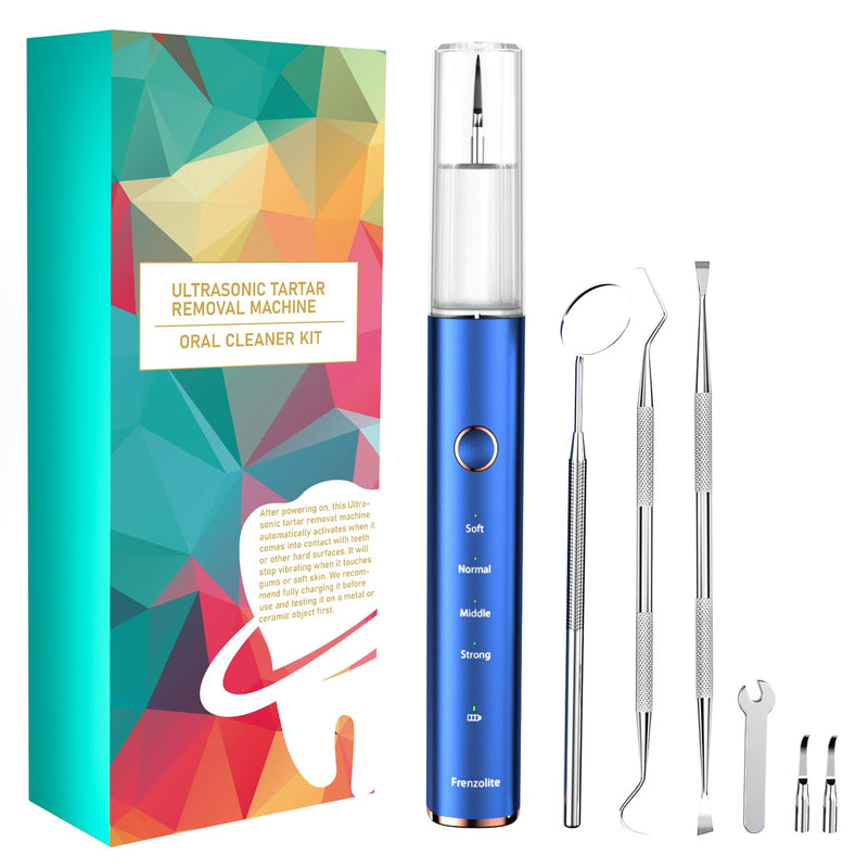 Dental Calculus Remover, Ultrasonic dental calculus remover for Teeth Cleaning with 4 Replaceable Heads and 3 Adjustable Modes - BeesActive Australia
