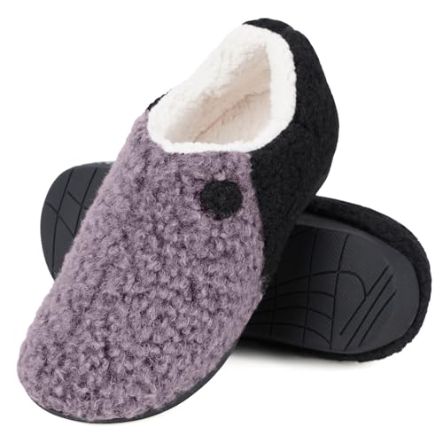 ERGOfoot Orthopedic Slippers with Arch Support for Women Men 7 Women/6 Men Pink