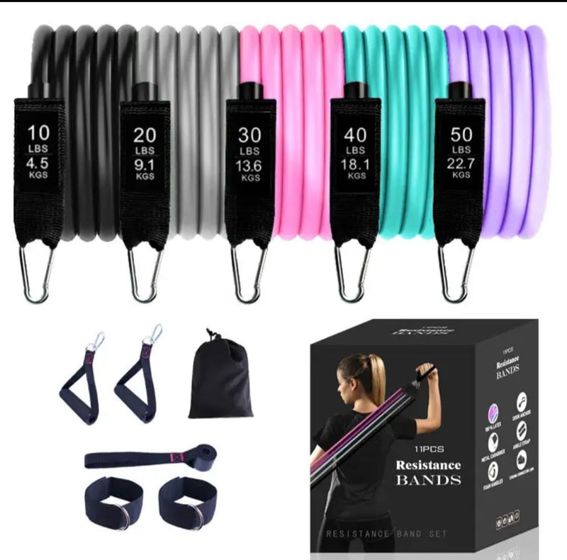 Pull Up Bands, Heavy Resistance,Resistance Bands, Exercise Bands, Training Bands to Train with Handles for Men and Women, Resistance Bands for Working Out, Bands for Exercise - BeesActive Australia
