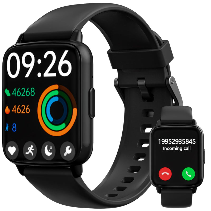 DIVElink Smart Watches for Men Women Fitness - Fitness Tracker with Monitor iP68 Waterproof 100+ Sport Mode Activity Trackers Compatible iPhone Android Phones - BeesActive Australia