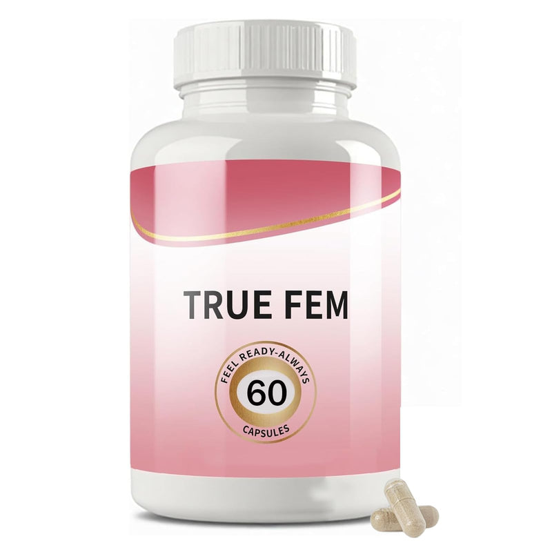 True Fem - Feminine Probiotics Vitamin Capsulas for Women 60 Count