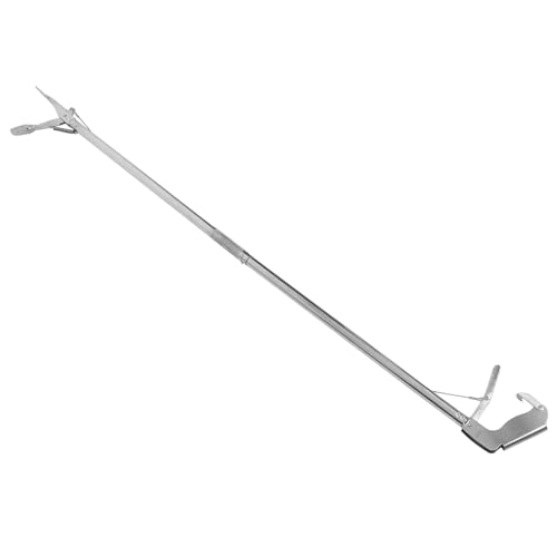 Healeved Foldable Grabber Tool 46.45 in Long Reach Reacher Pickup Tool for Elderly Assistance Trash Collection Easy Storage Daily Item Retrieval