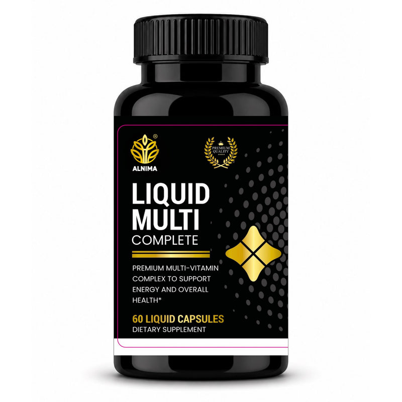 Liquid Multivitamin Complete – Energy & Overall Wellness Support with 29 Essential Nutrients, Halal Supplement, Made in USA