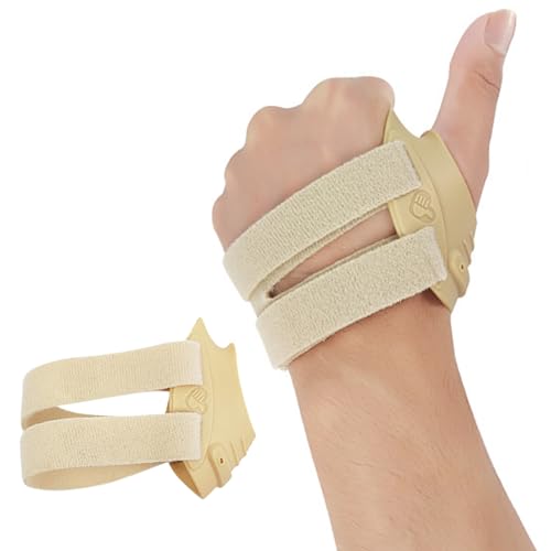 Thumb Brace Thumb Splint for Osteoarthritis, Tendonitis, Arthritis (Beige, Small, Left Hand) Beige