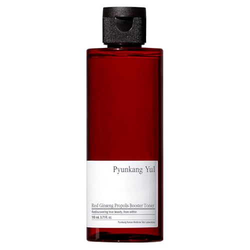 Pyunkang Yul PKY Red Ginseng Propolis Booster Toner for Skin Conditioning & Absorption Prep, Concentrated Botanical Formula, Korean Skincare (3.7 Fl. oz)