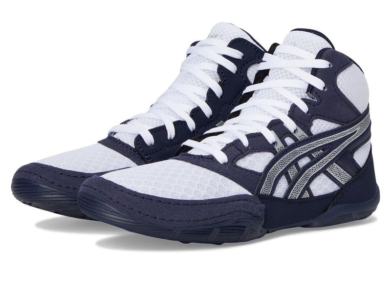 ASICS Kid's Snapdown 4 Grade School Wrestling Shoes 2.5 Big Kid Midnight/Pure Silver - BeesActive Australia