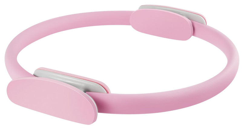Pilates Ring 15 Inch Magic Circle Ring, Dual Padded Handles Pilates Rings Circle, Adjustable Yoga Ring Pink