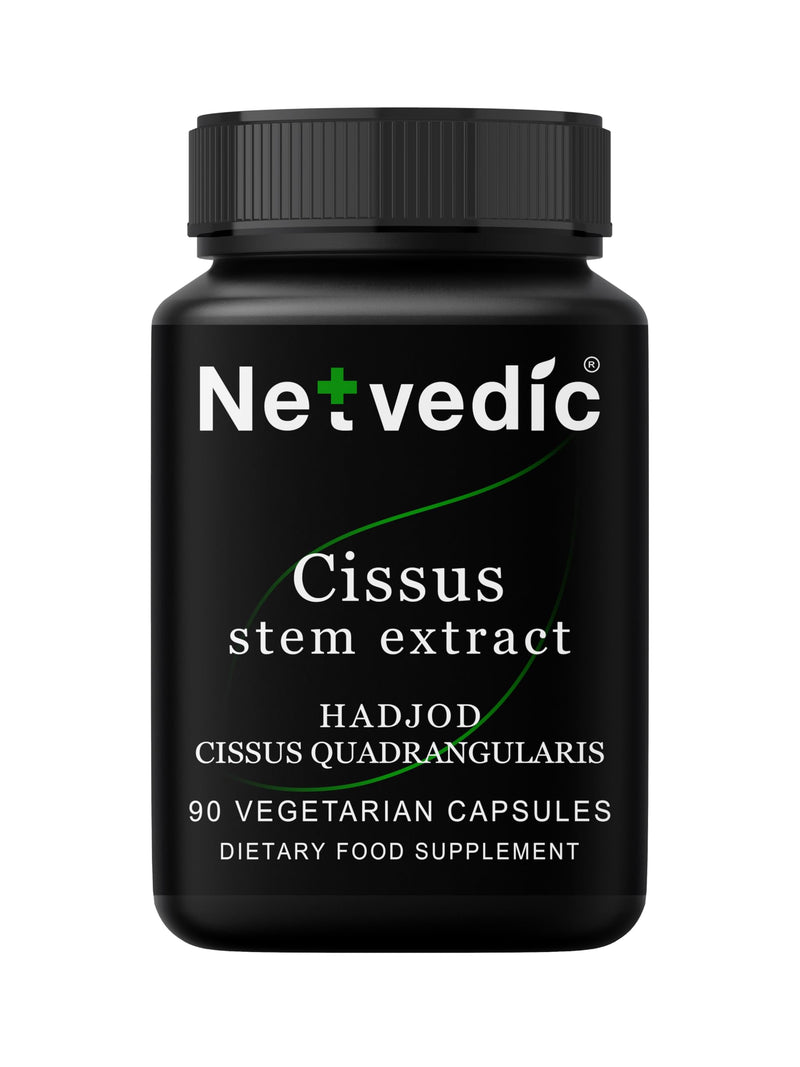 Cissus Quadrangularis Extract Capsules | 90 Veg Caps 400mg | Hadjod | Strengthen Tendon & Bone Health | Natural Joint Support | Non-GMO & Gluten Free | Ayurvedic Supplement | 45 Days Supply - BeesActive Australia