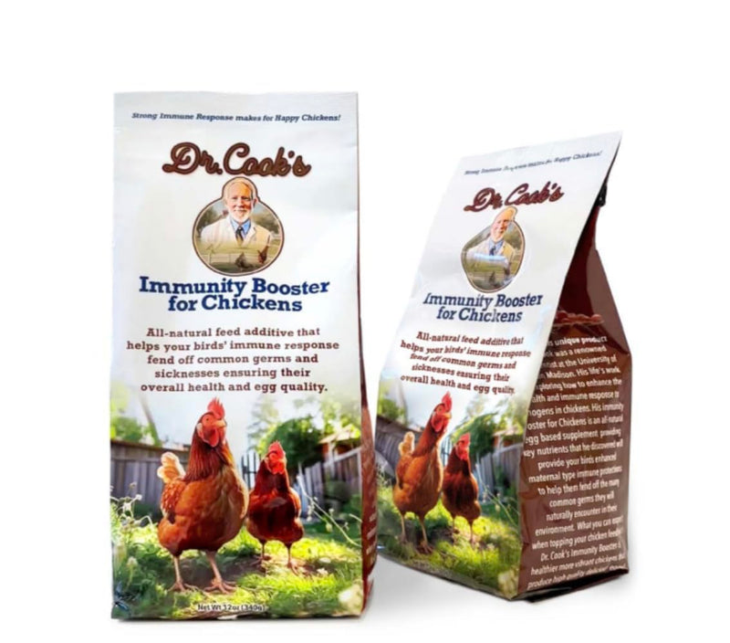 Booster for Chickens – 12oz Natural Chicken Supplement | Egg-Based, High-Protein Formula | Supports Stronger Immunity, Healthy Egg Production & Overall Poultry Health!