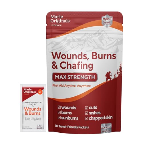 Marie Originals Wounds, Burns & Chafing Ointment Packets, 10 Packets