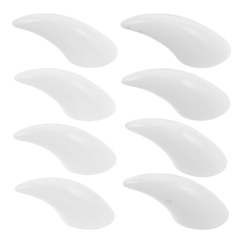 Abaodam Fursuit Claw Nails DIY Manicure Accessories for Halloween Cosplay Decorative Paws for Festive Events White