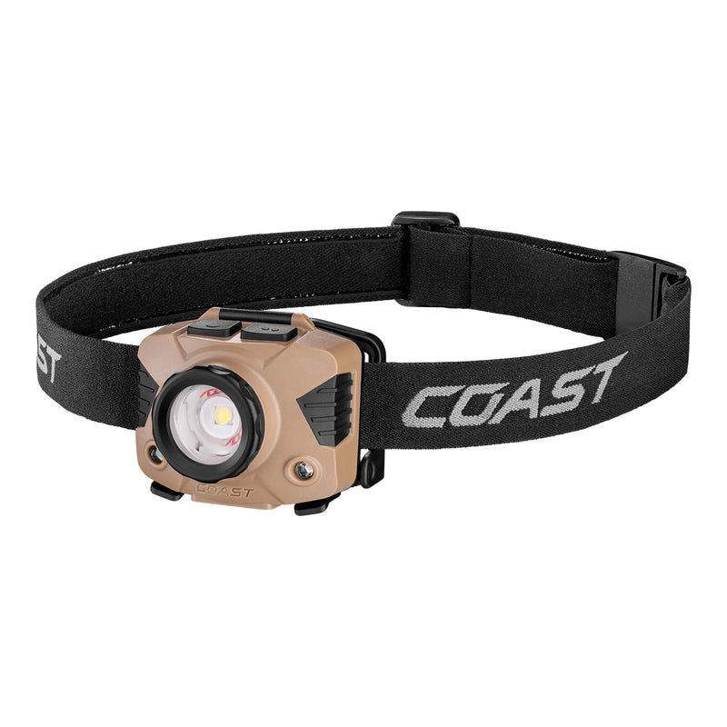 Coast FLX7 700 Lumen LED Headlamp with Twist Focus, 3 x AAA Alkaline Batteries Included