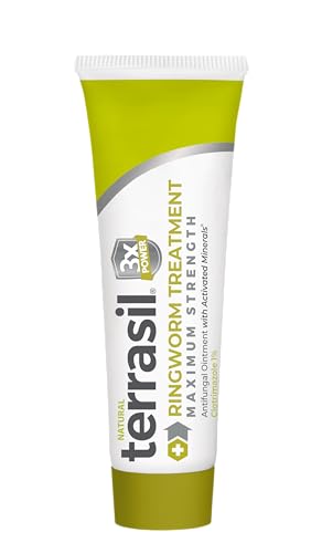 terrasil Ringworm Treatment Antifungal Cream, Kids & Adults, 1oz 1 Ounce