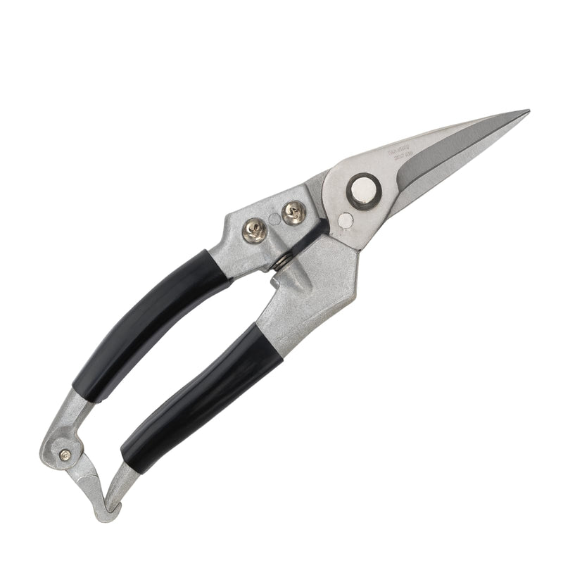 Goat Hoof Trimmers and Farrier Shears – Versatile Hoof, Wire, and Pipe Cutting Tool for Livestock– Silver (1pack) Silver-Black 1pack