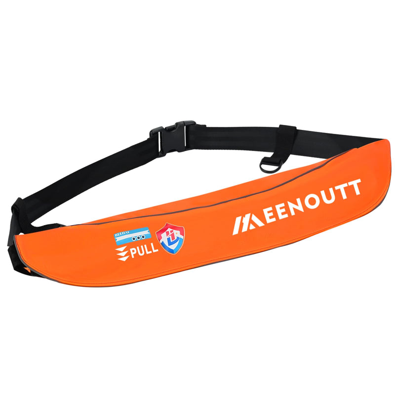 Automatic Inflatable Belt Pack Water Sports Jacket Waist Belt PFD for SUP Paddleboarding Fishing Boating Kayaking（fit 80-330 lbs） (Orange) Orange - BeesActive Australia