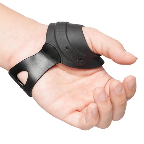 Velpeau Flexible CMC Thumb Brace for Osteoarthritis, Tendonitis, Left S Black,Left Hand Small