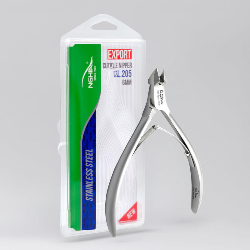 NGHIA Professional Cuticle Nipper CL-205 | Stainless Steel (6MM) 6MM - BeesActive Australia