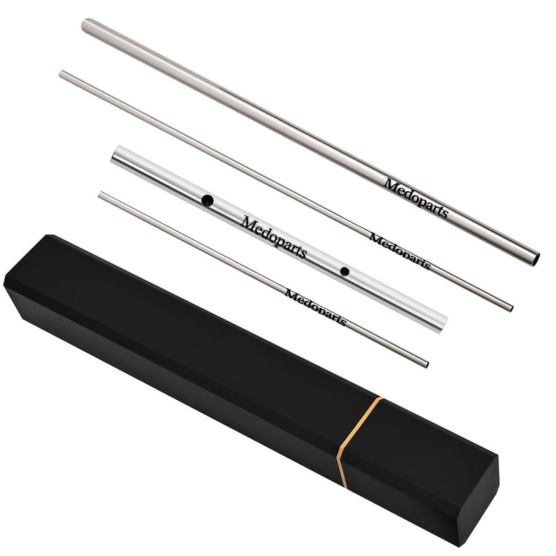 Professional Metal Vocal Training Straws,Singing Breath Control Aid,Portable Voice Exerciser,Improve Tone Resonance and Vocal Technique,For Singers and Teachers (C) C - BeesActive Australia