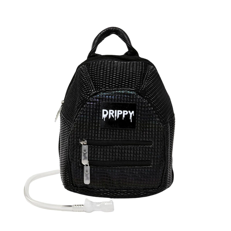 Reflective Mini Rave Hydration Pack - Hydropack Backpack for Women & Men – 1.5L Leakproof Bladder – Rave Essentials and Accessories - Hydro Pack for Music & EDM Festivals - Black - BeesActive Australia