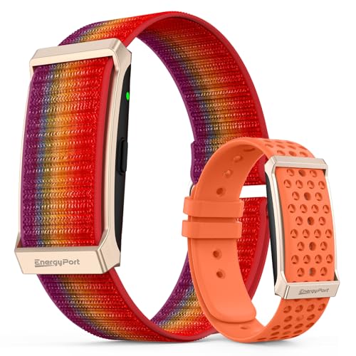 EnergyPort Fitness Tracker & Smart Watch with 60-Day Battery & 2 Bands