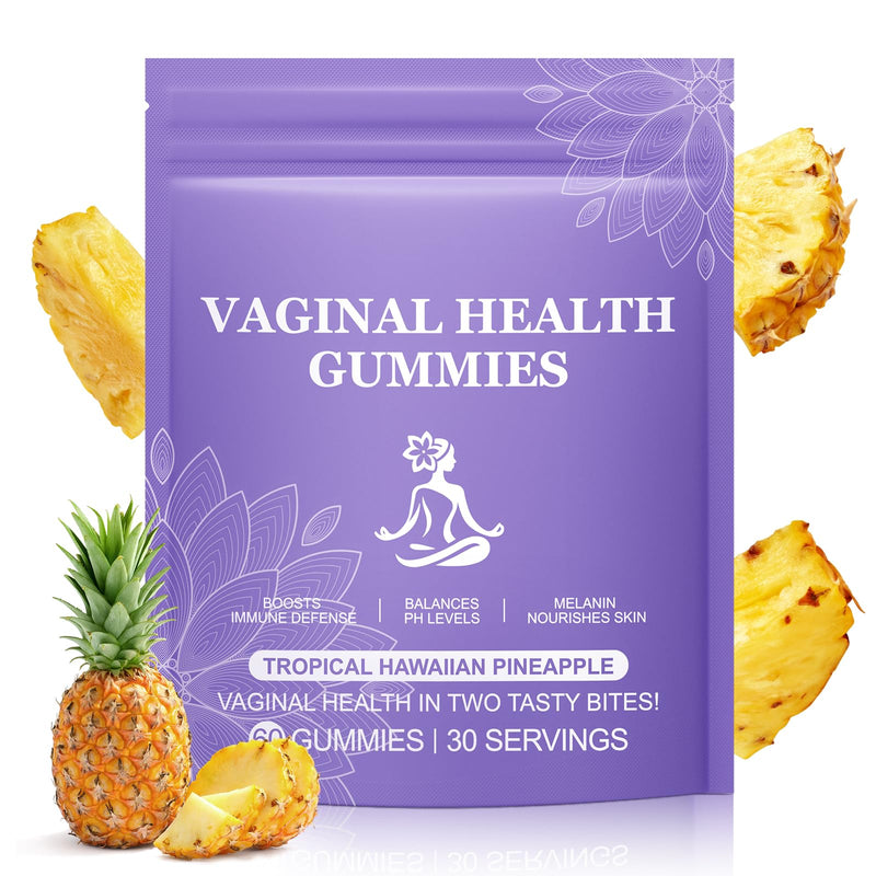 Vaginal Probiotics for Women pH Balance, Feminine Vag Odor Management, 1B CFU Bacillus Coagulans 1969, Dairy & Sugar Free, 60 Count Gummies, Daily Use