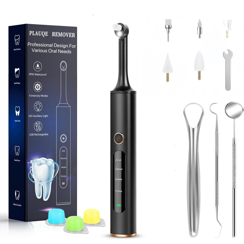 Tooth Polisher,Teeth whitening kit 12 Pieces Accessories，Teeth Polishing Kit for Daily Cleaning,Polishing Then Whitening kit - BeesActive Australia