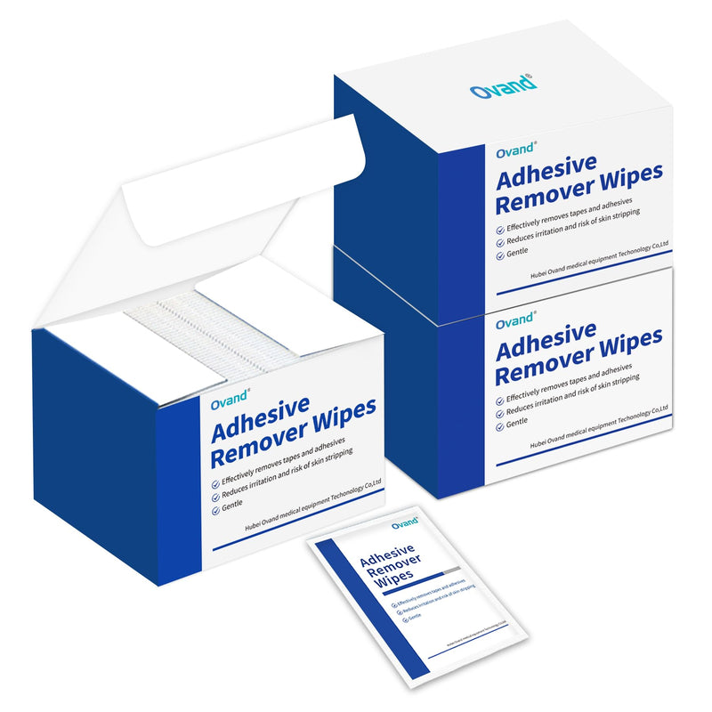 Adhesive Remover Wipes - Skin Adhesive Remover for Sensitive Skin,Medical Adhesive Remover for Bandage,Tape,Dressings,and Ostomy Residue,Sting-Free & Gentle 1 Count (Pack of 40) - BeesActive Australia