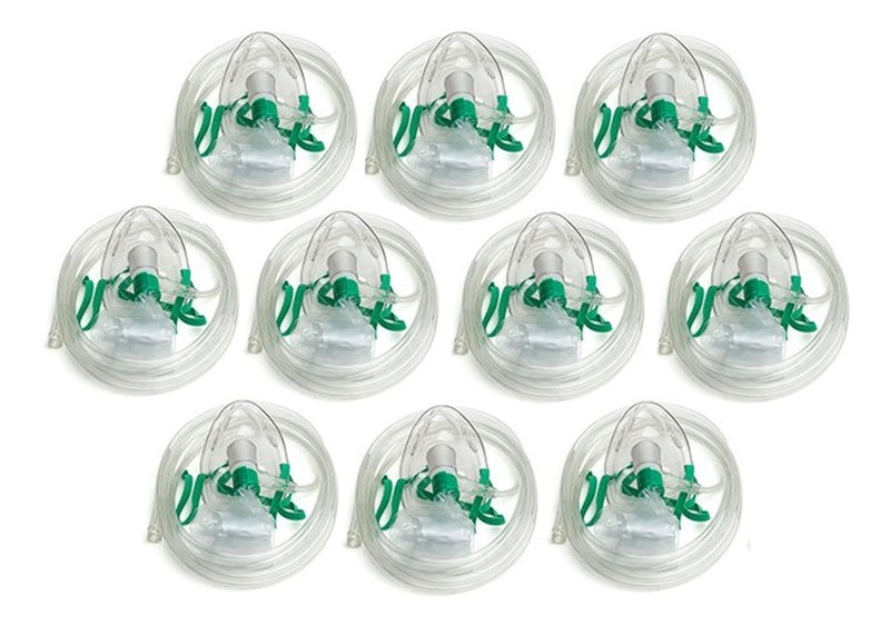 Dealmed Pediatric Non-Rebreather Oxygen Mask with Adjustable Nose Clip 10 - BeesActive Australia